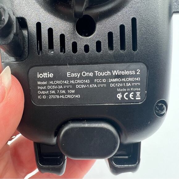 Iottie | Easy One Touch Wireless 2 Car Phone Charger and Phone Holder HLCRIO142 - Picture 10 of 10